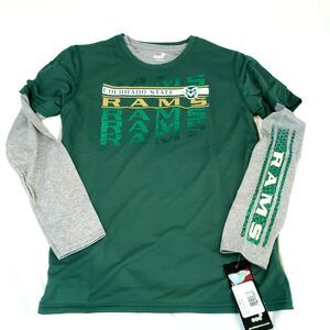 Outerstuff Colorado State Rams Youth‎ Boys Large Dri-Tek Combo Shirt NCAA